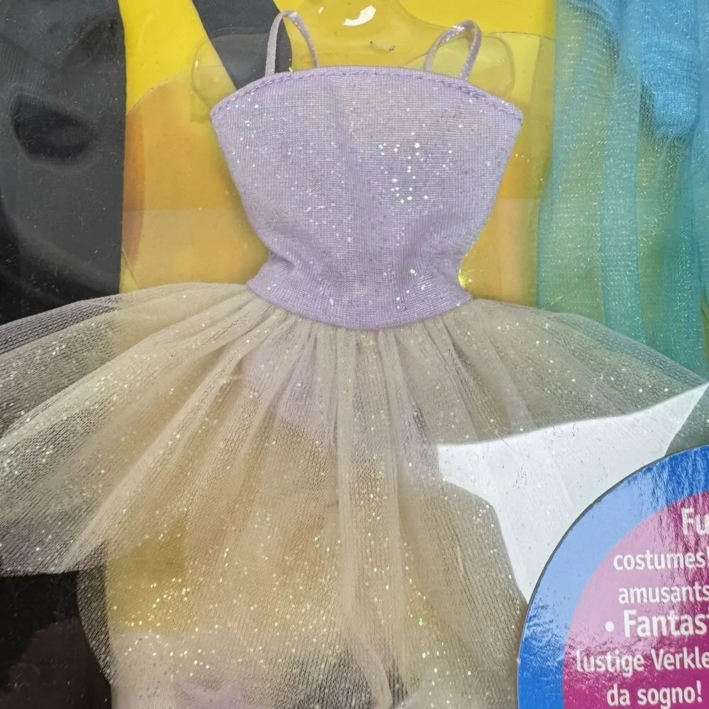 Vintage 2003 Mattel Barbie Fashions‎ Fun Dreamy Costumes Clothes C1183 C3325 NIB
